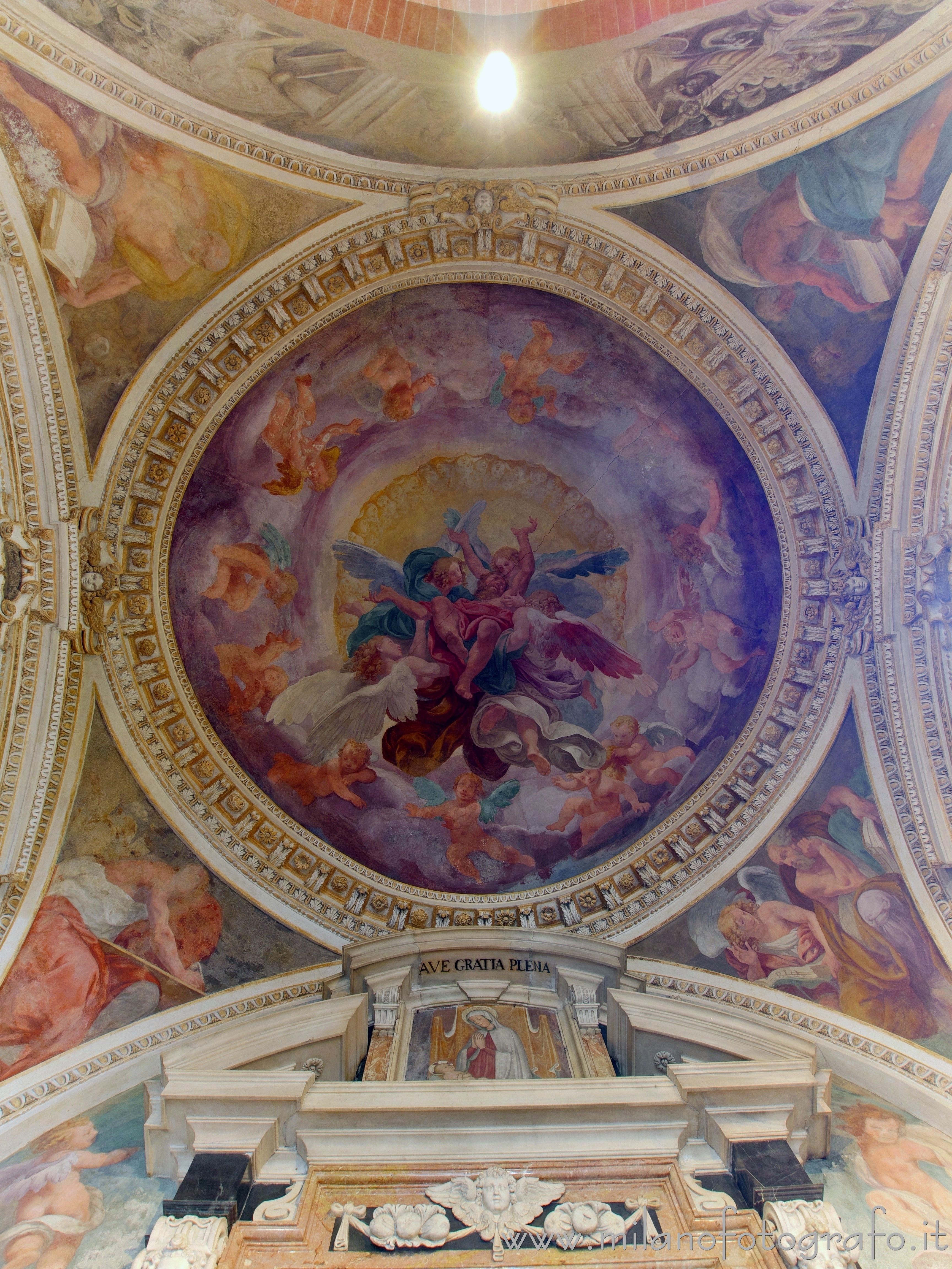 Milano - Volta della Cappella di San Paolo nel complesso della Cappella Portinari - Foto a piena risoluzione